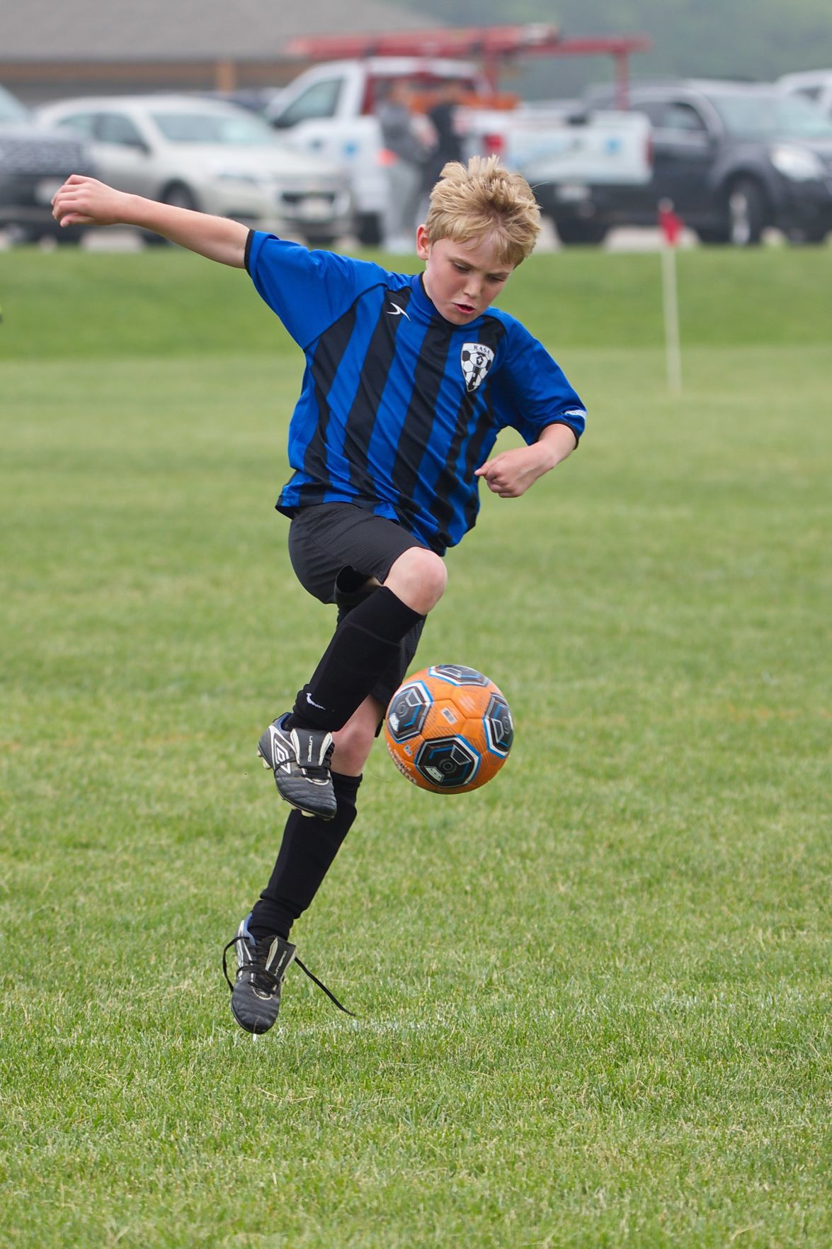 Putting His Best Foot Forward